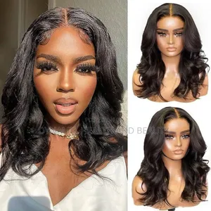 Natural 16inches Bodywaves Human Hair Ladies Wig Stylish Everyday Wig