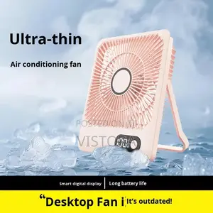 Small Desktop Fan – Compact 4-in-1 Power Personal Cooling Solution