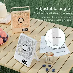 Small Desktop Fan – Compact 4-in-1 Power Personal Cooling Solution