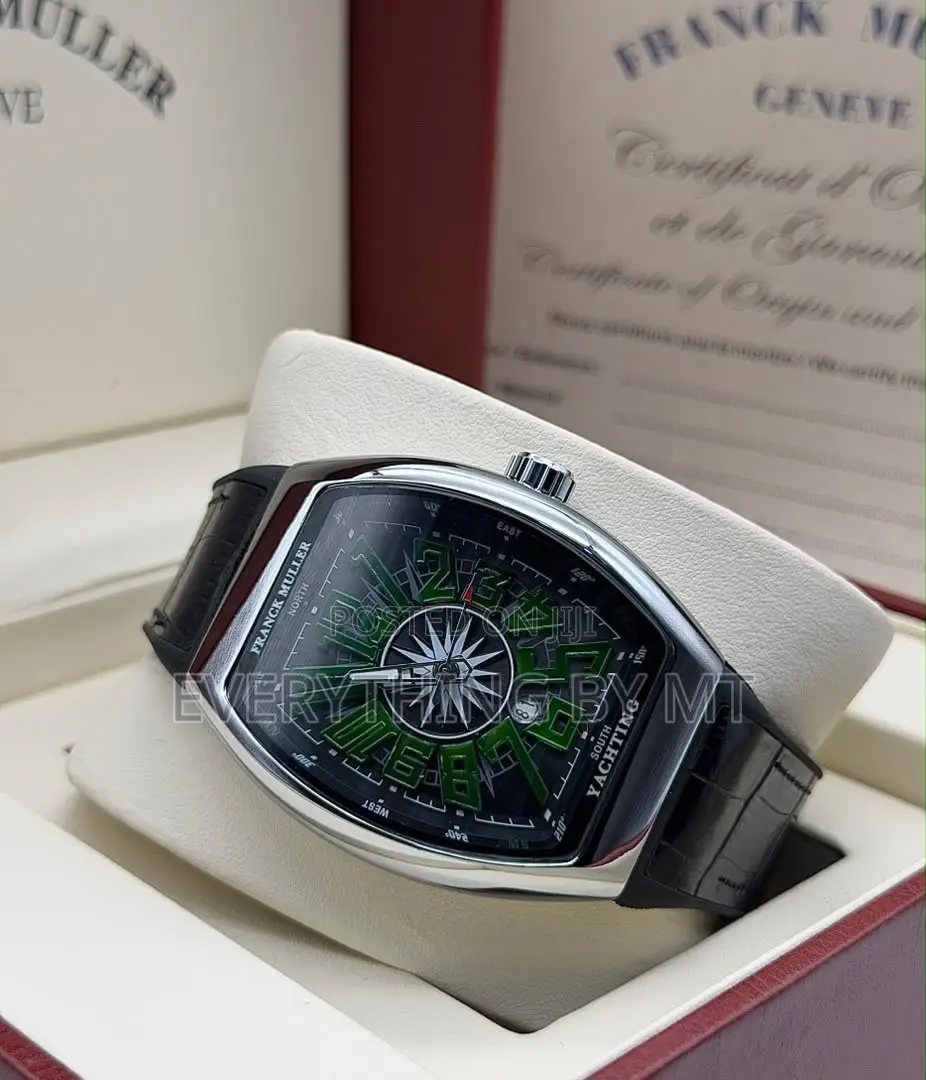 *Franck Muller*!! _High Quality Leather Watch_