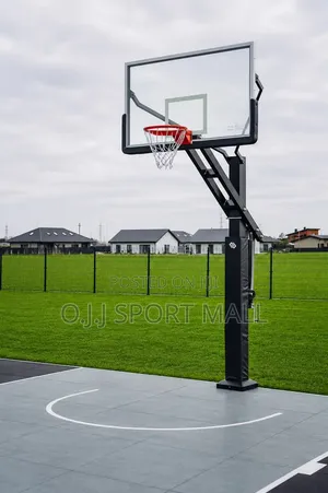In-Built 10FT Olympic Basketball Hoop for Public/Home Use