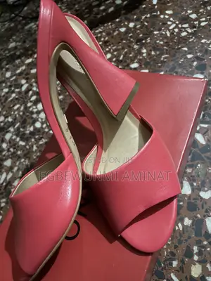 Pink Spool Heel Shoe