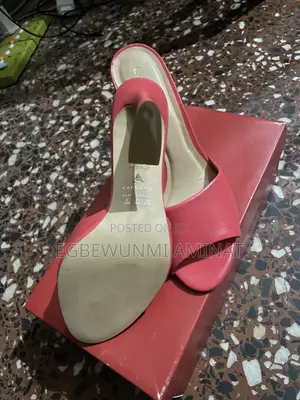 Pink Spool Heel Shoe