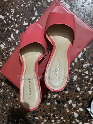 Pink Spool Heel Shoe