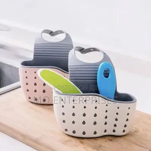 Adjustable Kitchen Dishwashing Sponge Storage Rack.
