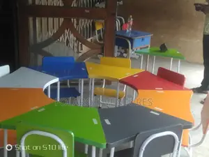 Hexagonal Seat and Table