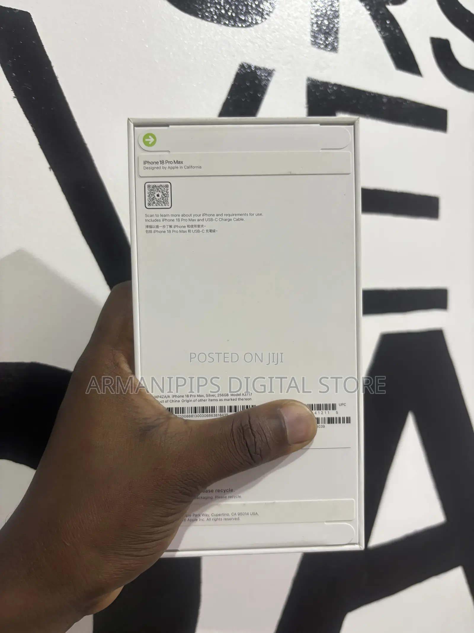 New Apple iPhone 18 Pro Max 256 GB Silver