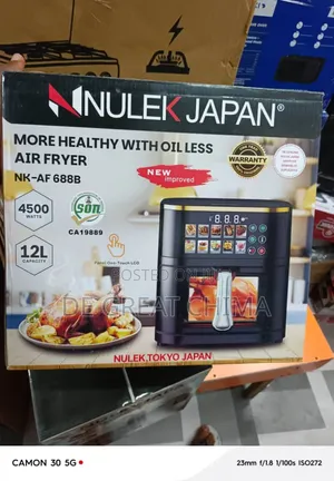 NULEK Japan Original Airfryer 12liter