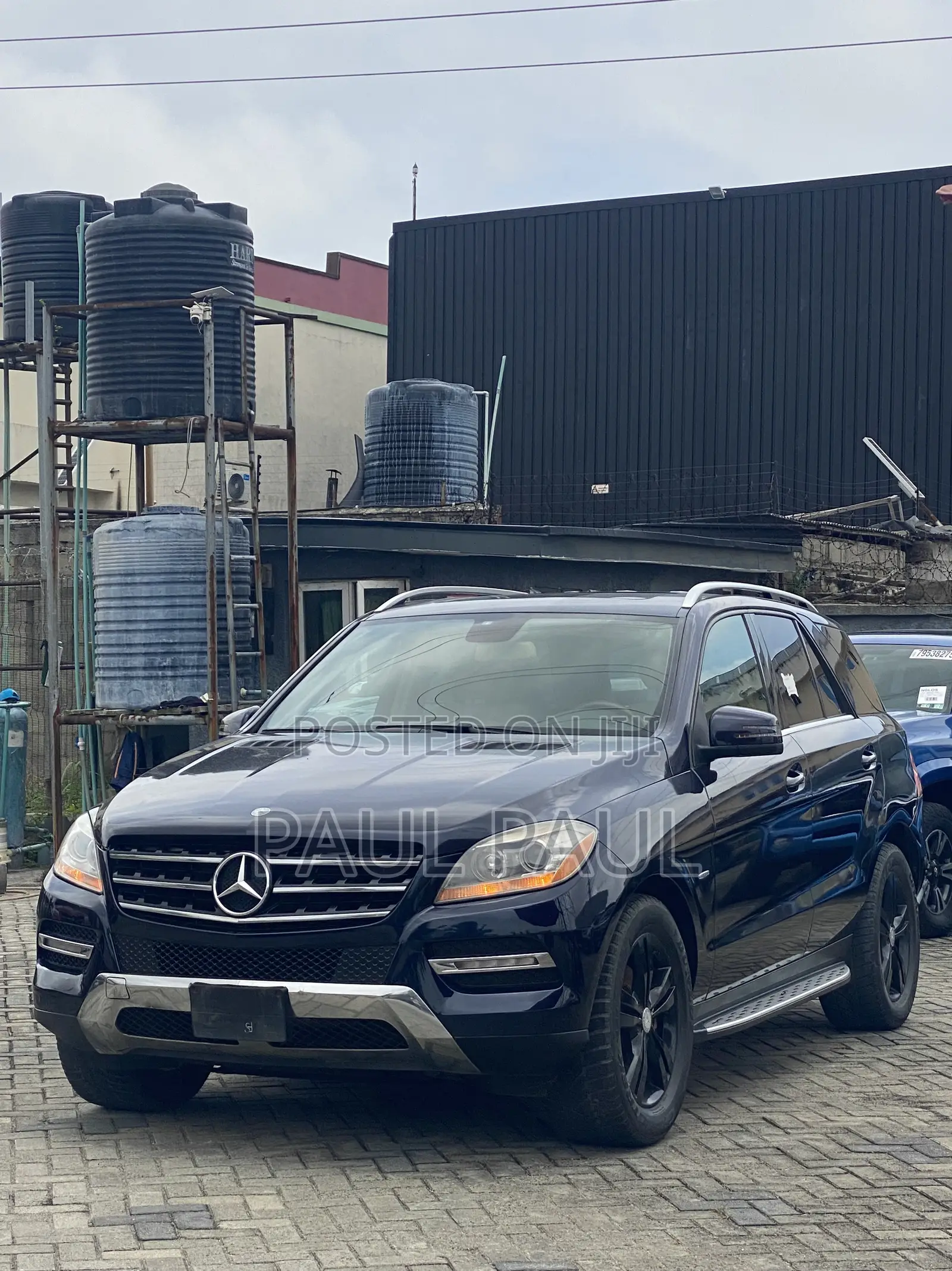 Mercedes-Benz M Class ML 350 4Matic 2012 Blue
