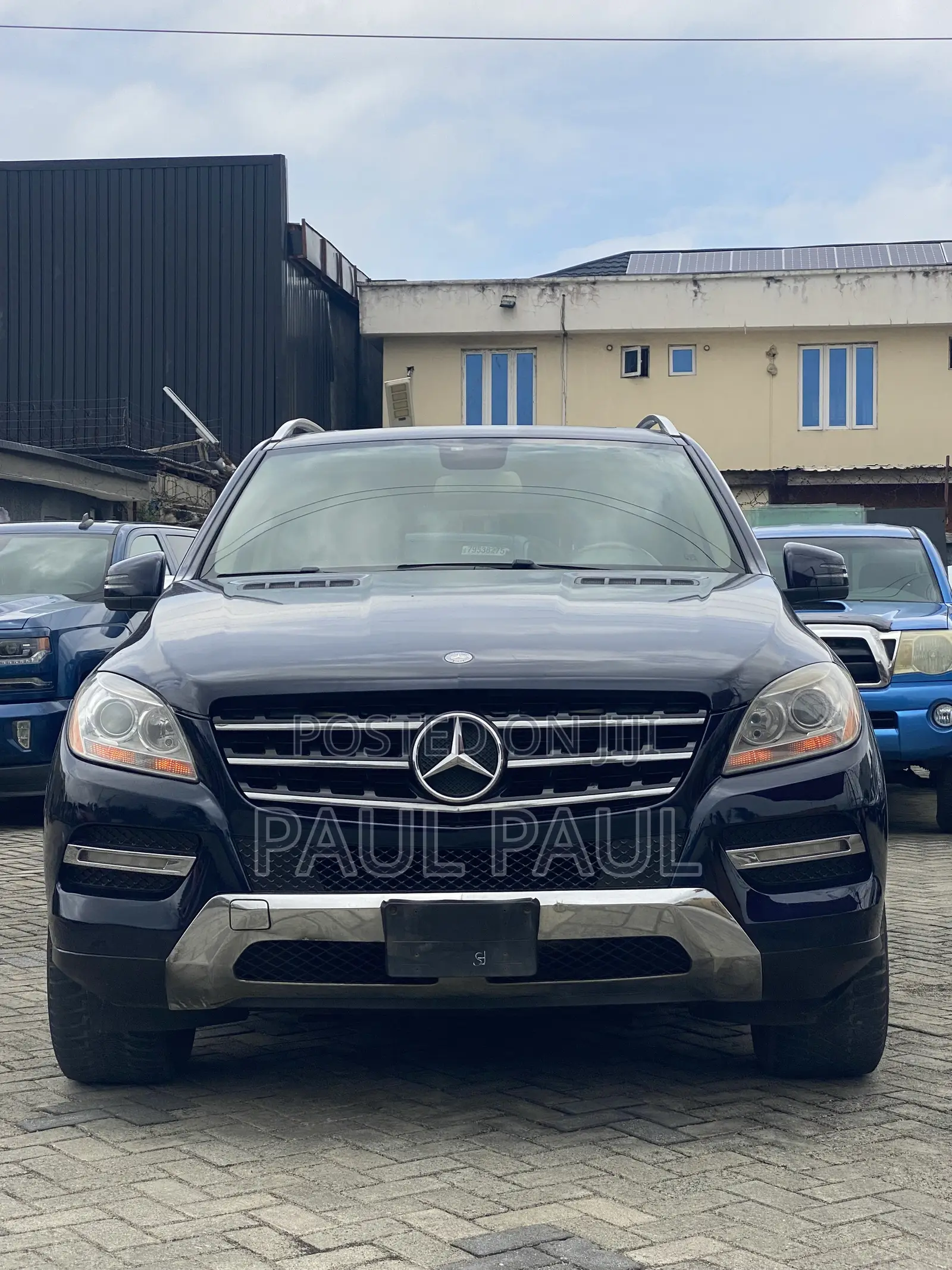 Mercedes-Benz M Class ML 350 4Matic 2012 Blue