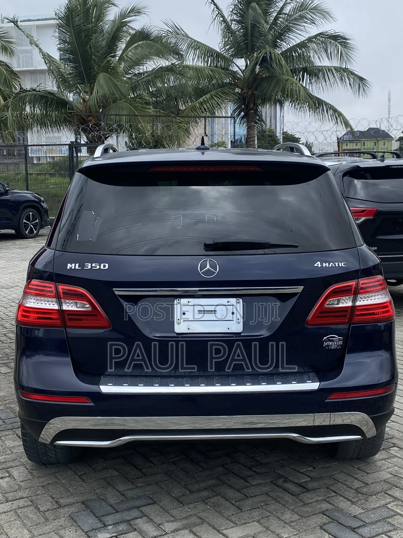 Mercedes-Benz M Class ML 350 4Matic 2012 Blue