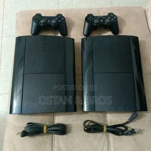 UK Used PS3 Superslim+15Games+Pad All Accessories
