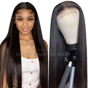 Silky Straight Natural Looking Human Hair Wigs Premium Lace Collection