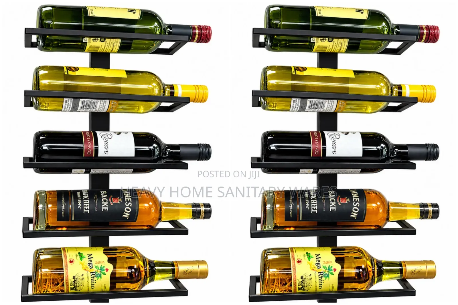 Arranged Wine Holder