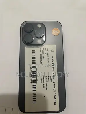 Apple iPhone 14 Pro 256 GB Black