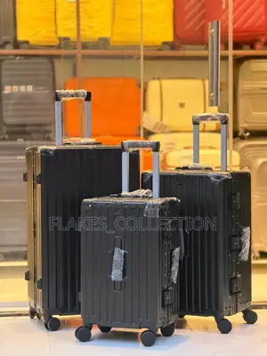 Set of 3 Luxury Aluminum Luggage Box