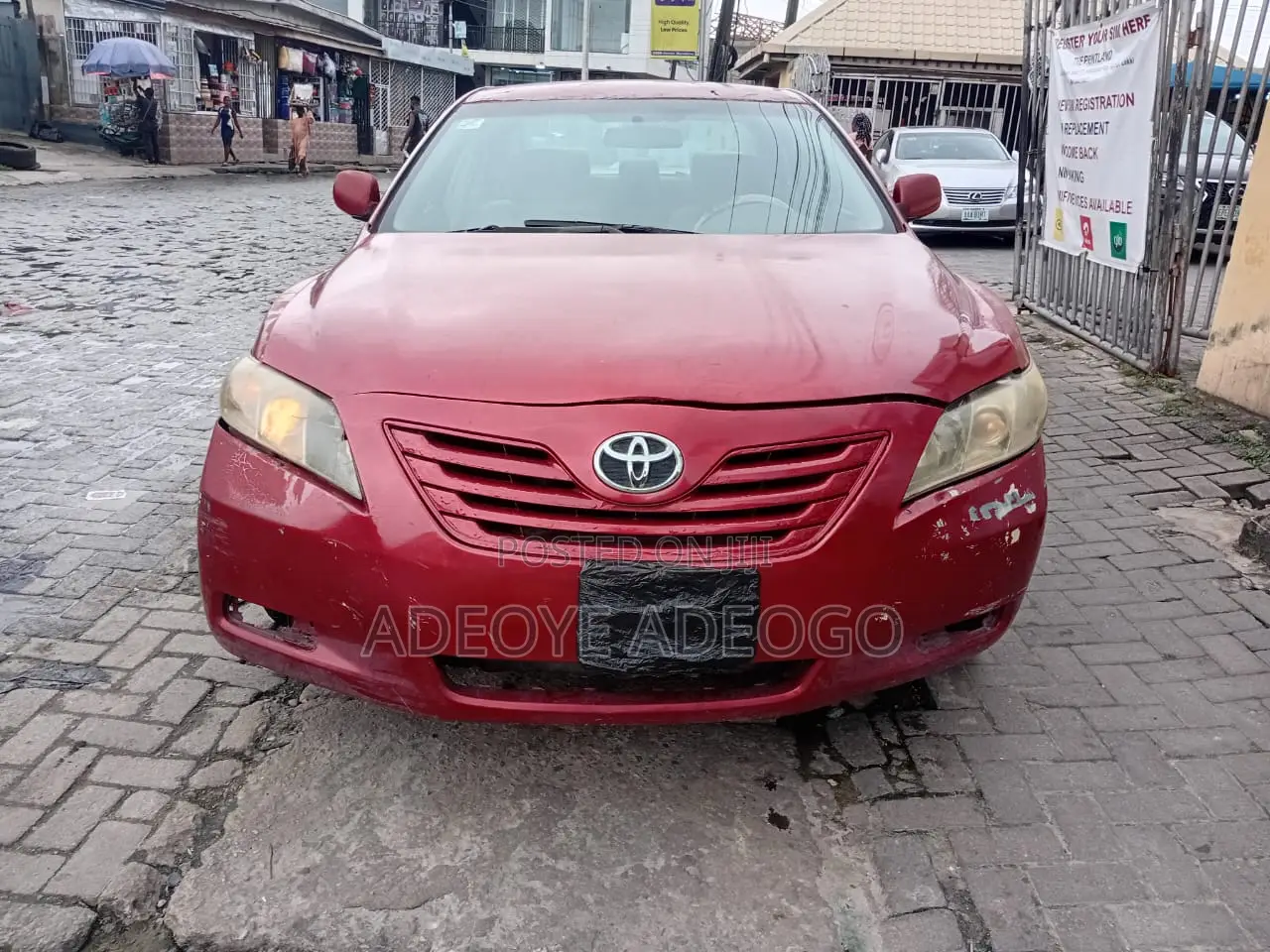 Toyota Camry 2007 Red