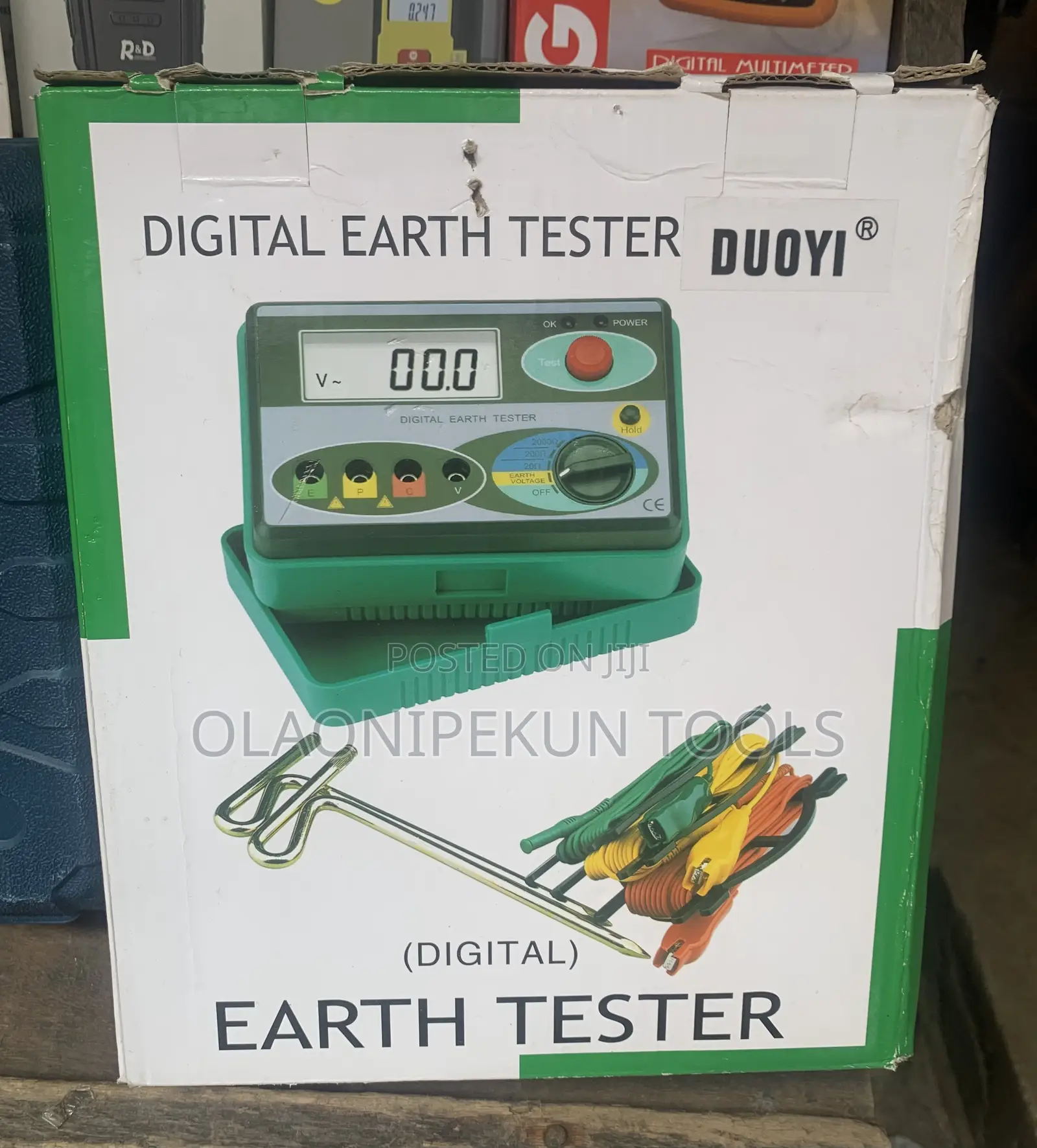 Digital Earth Ground Resistance Tester