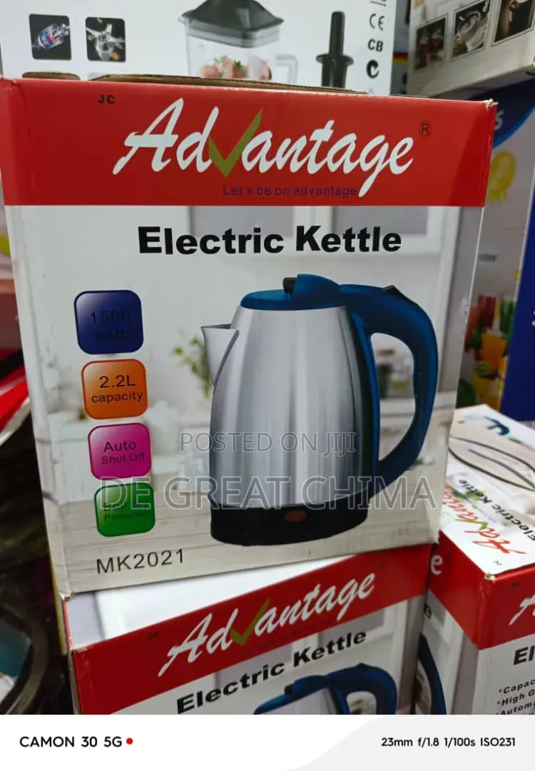 Advantage Electric Kettle 2.2 Liter