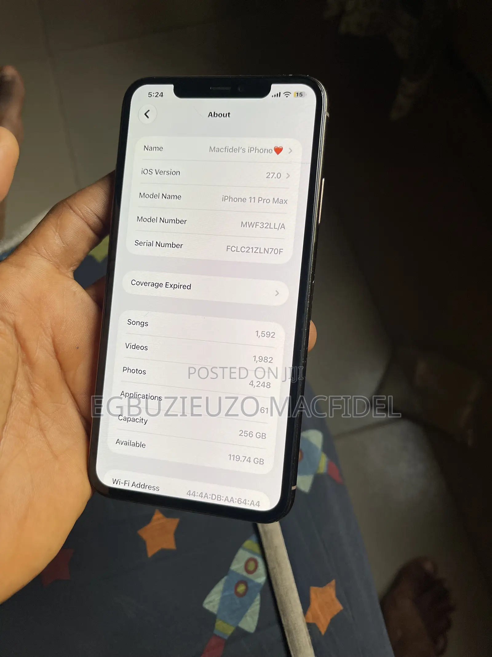 Apple iPhone 11 Pro Max 256 GB Gray