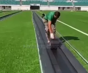 Football Pitch Grass
