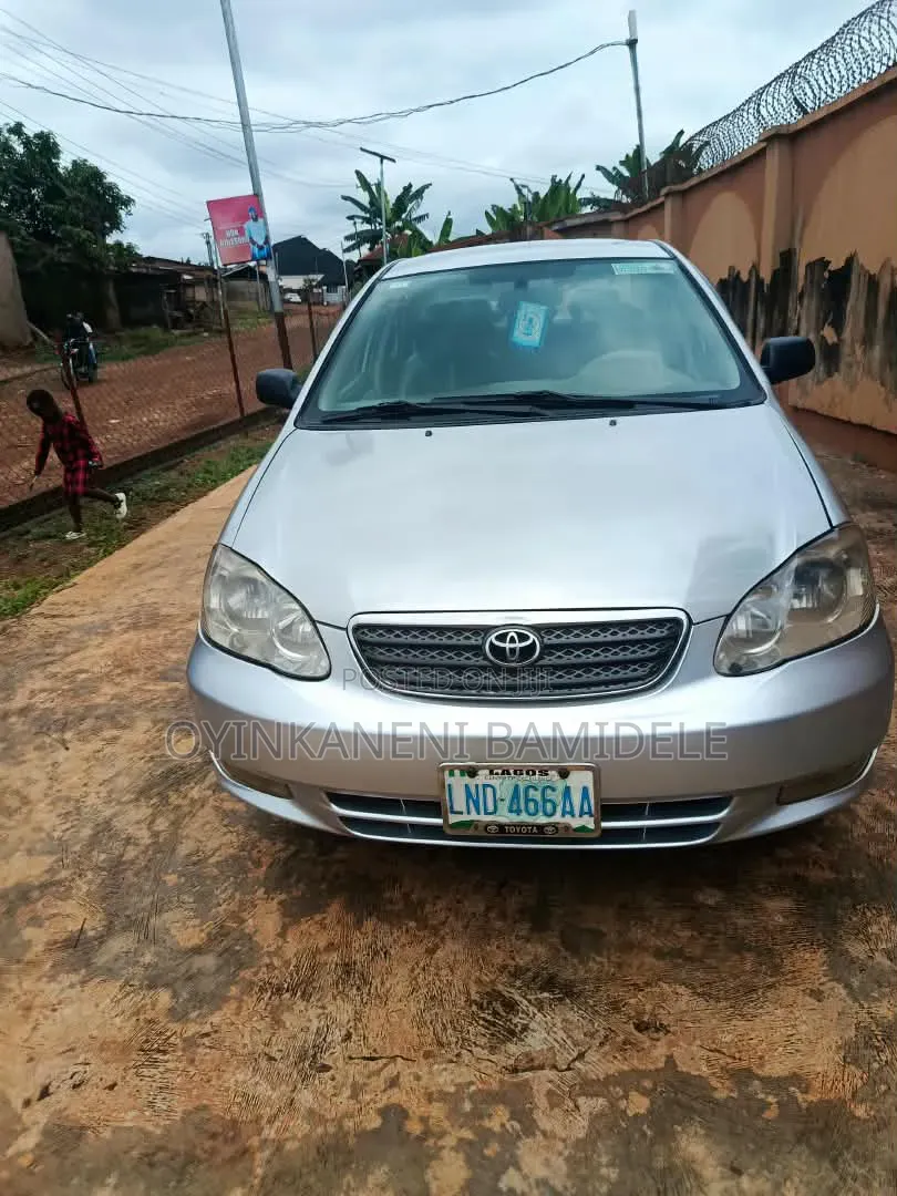 Toyota Corolla 2007 Silver
