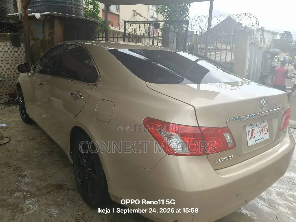 Lexus ES 350 2008 Gold