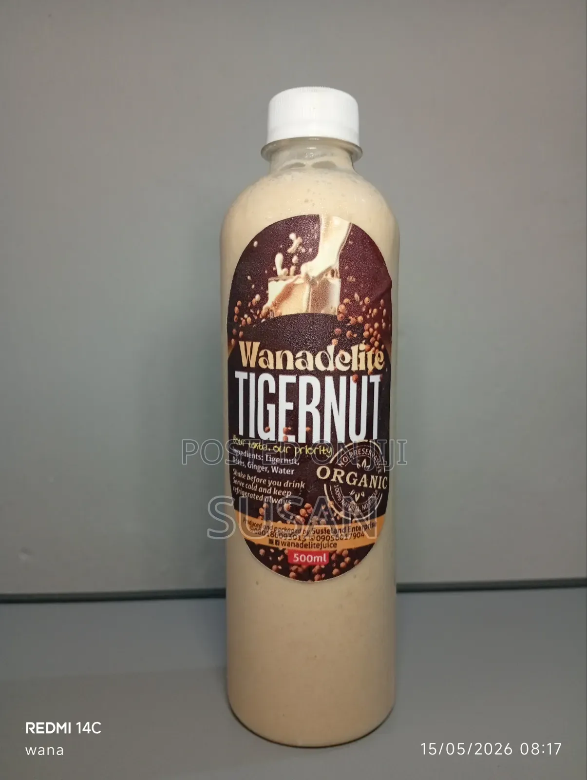 Wanadelite Tigernuts Milk
