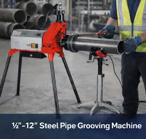 1/2”–12” Steel Pipe Grooving Machine – Heavy Duty
