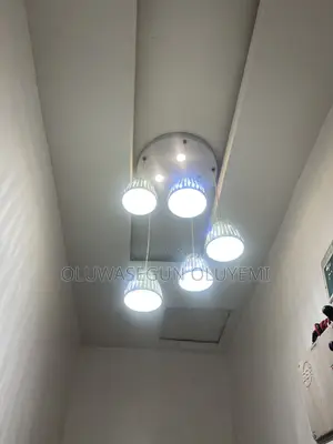 5-Light Cluster Pendant Chandelier for Sale