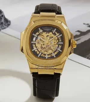 LONGLUX Men Automatic Water Proof Luxury Mechanical Watch