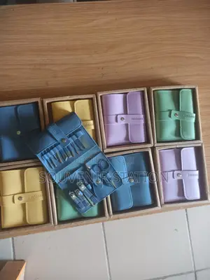 16 PCS Manicure Set in Full Leather Pouch