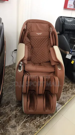 Leather Quality Massager Chair With Phone Holder, Heat Therapy