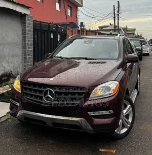 Mercedes-Benz M Class 2013 Burgundy