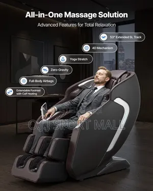 Leather Quality Full Body Massager Chair