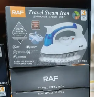 800W RAF Travel Steam Iron 25% OFF