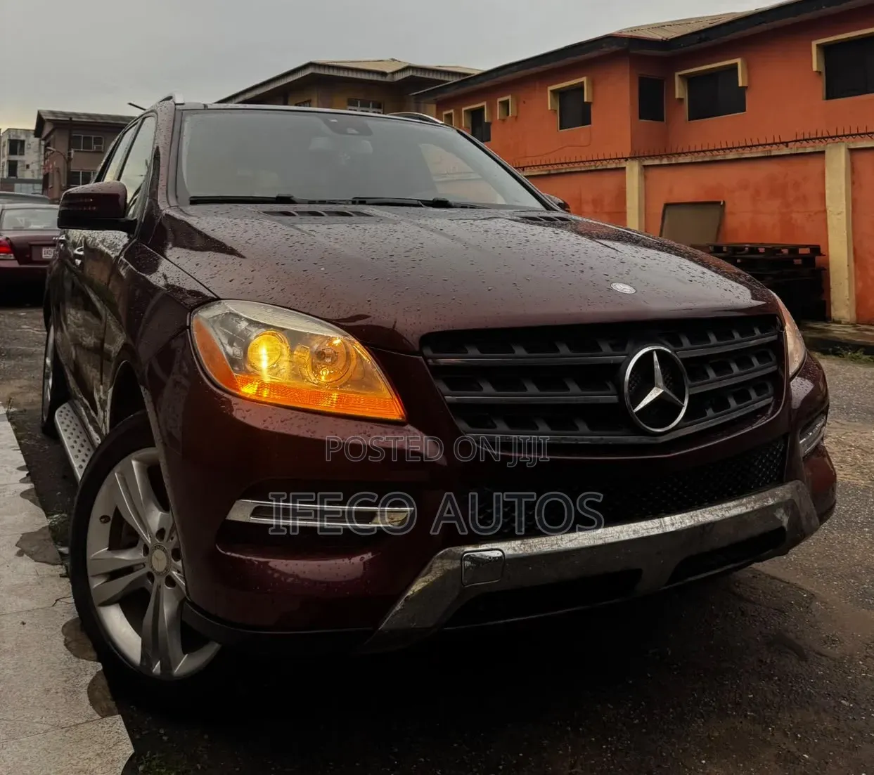 Mercedes-Benz M Class 2013 Burgundy