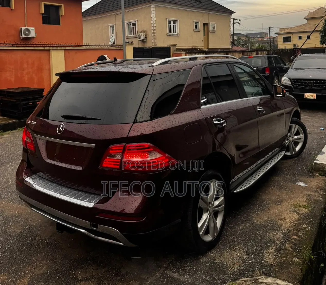 Mercedes-Benz M Class 2013 Burgundy