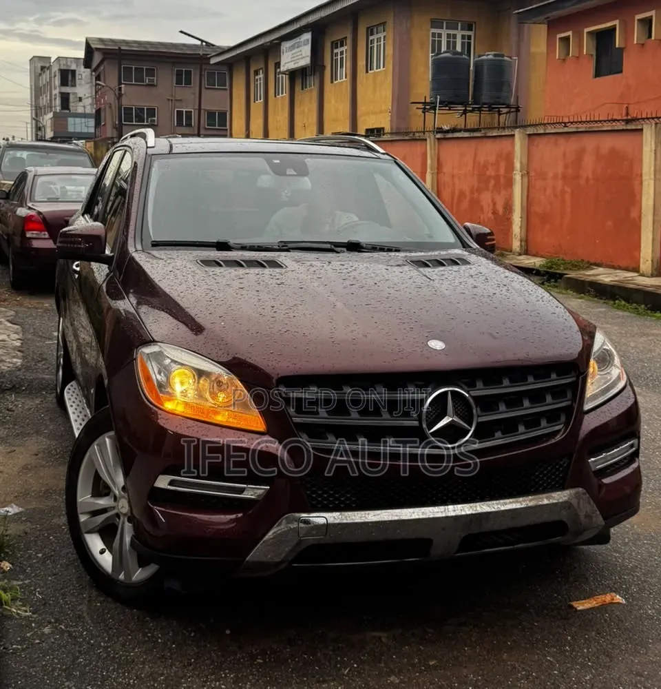 Mercedes-Benz M Class 2013 Burgundy
