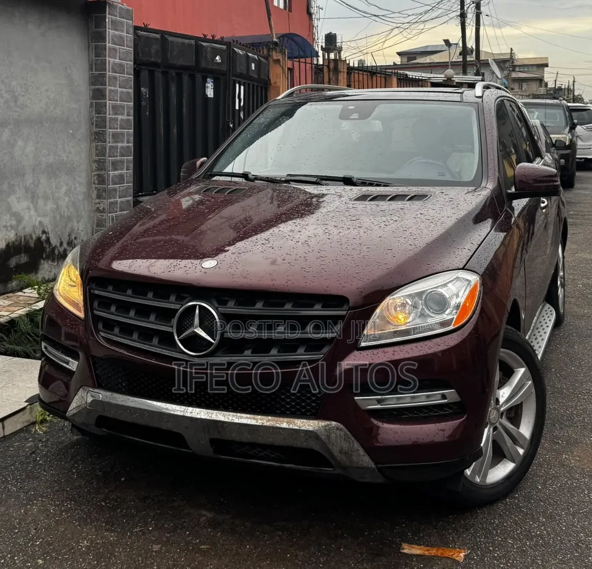 Mercedes-Benz M Class 2013 Burgundy
