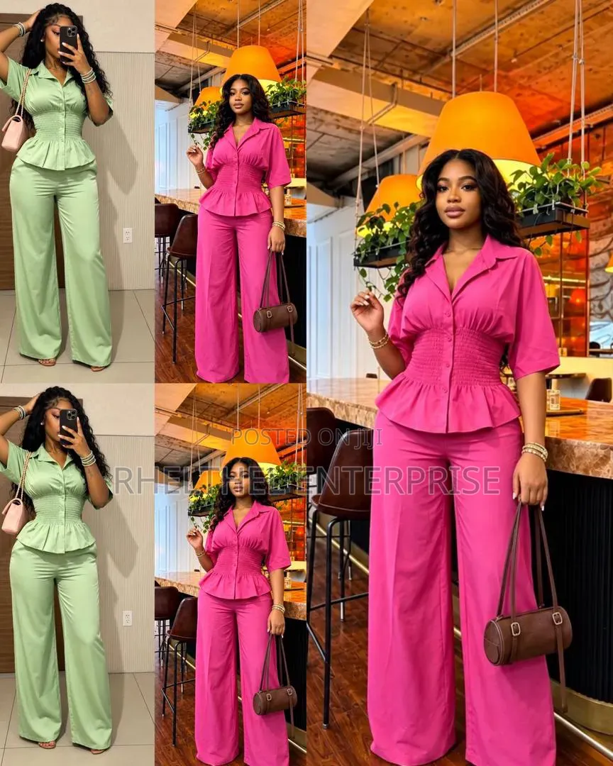 Two Piece Top and Trouser
