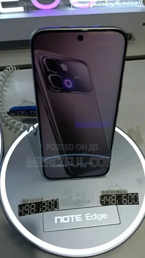 New Infinix Note Edge 128 GB Black