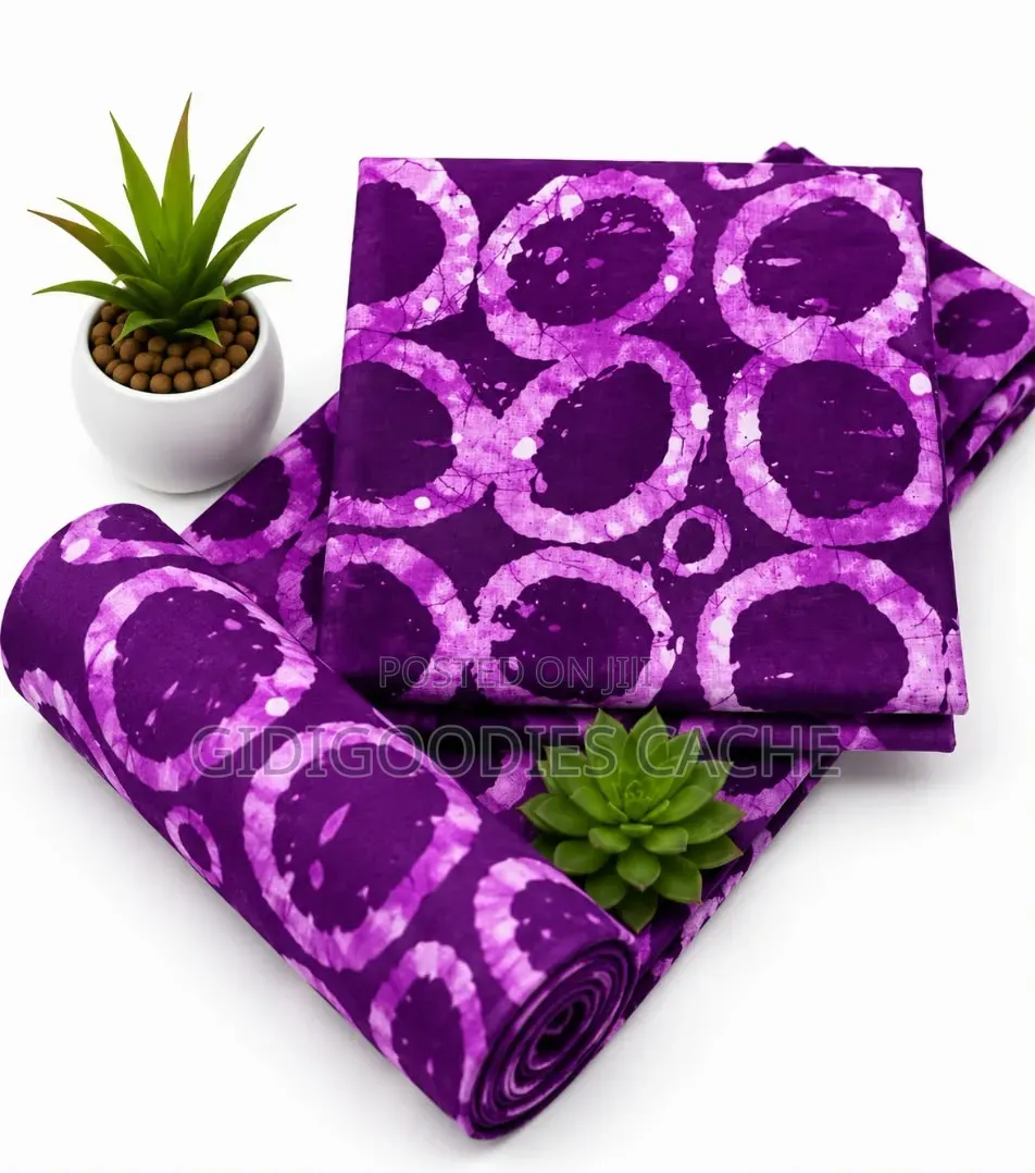 Adire Patterned Cotton Ankara Fabrics