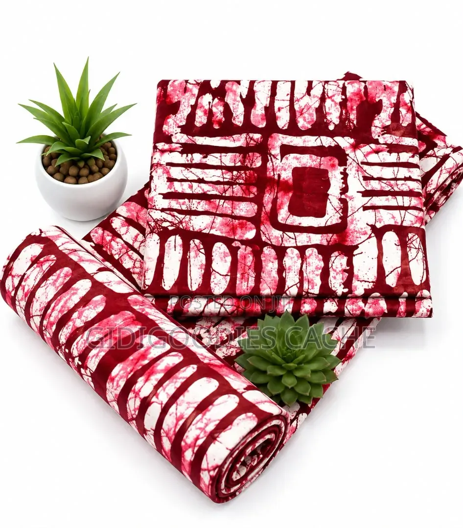 Adire Patterned Cotton Ankara Fabrics