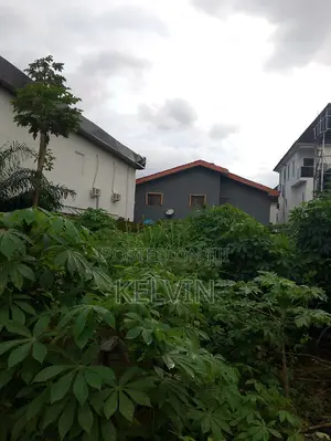 Empty Land With Seven Shops in the Front