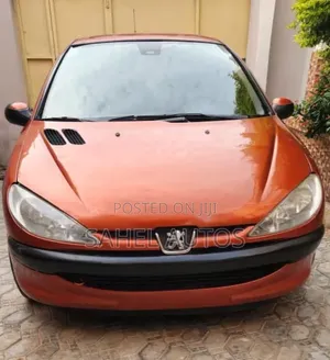 Peugeot 206 2005 Orange