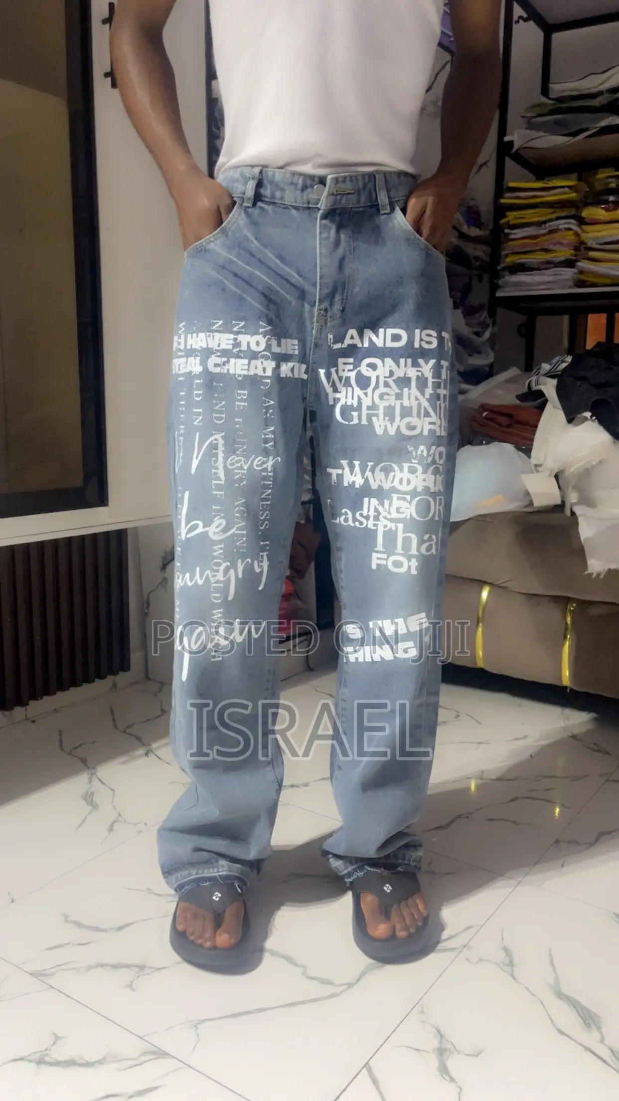 Luxury Long Denim Jean