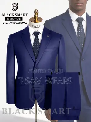 Black Smart Turkish Two Pieces Suit