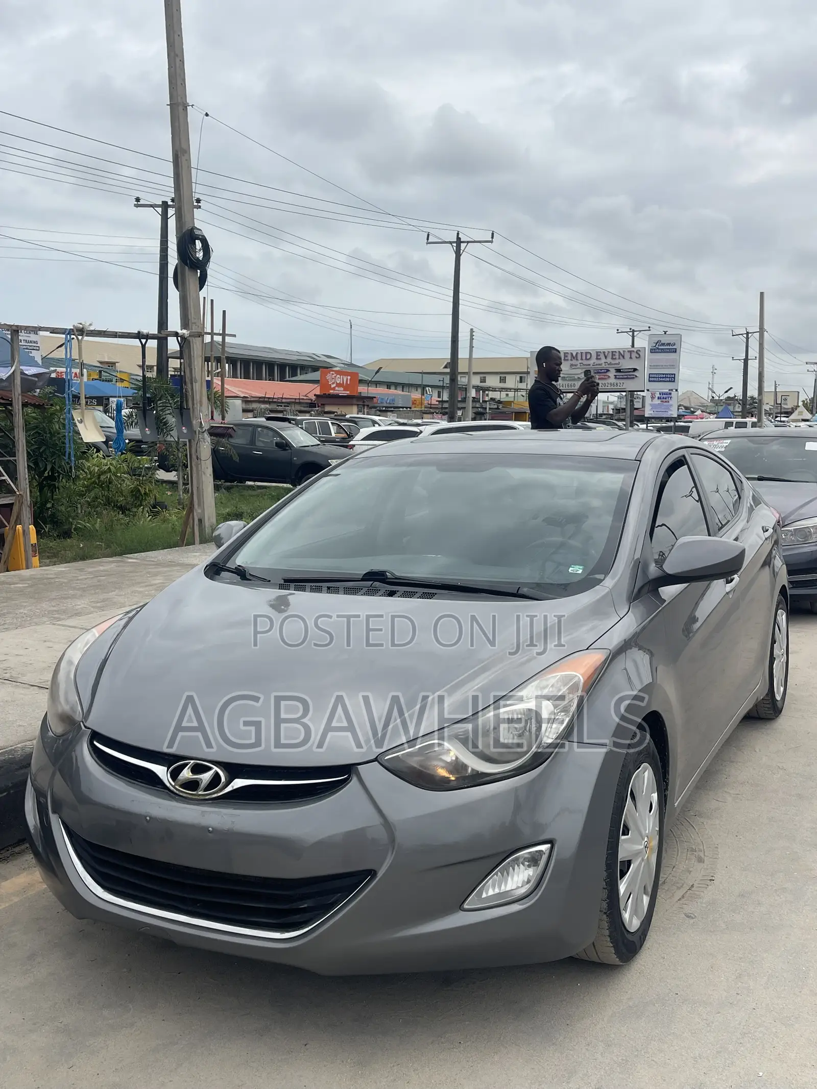 Hyundai Elantra 2013 Gray
