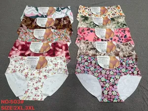 3pcs Women Cotton Seamless Pant